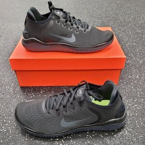 Nike FREE RN 2018 Men's Running Shoe 942836-002 Black/Anthracite SZ 11